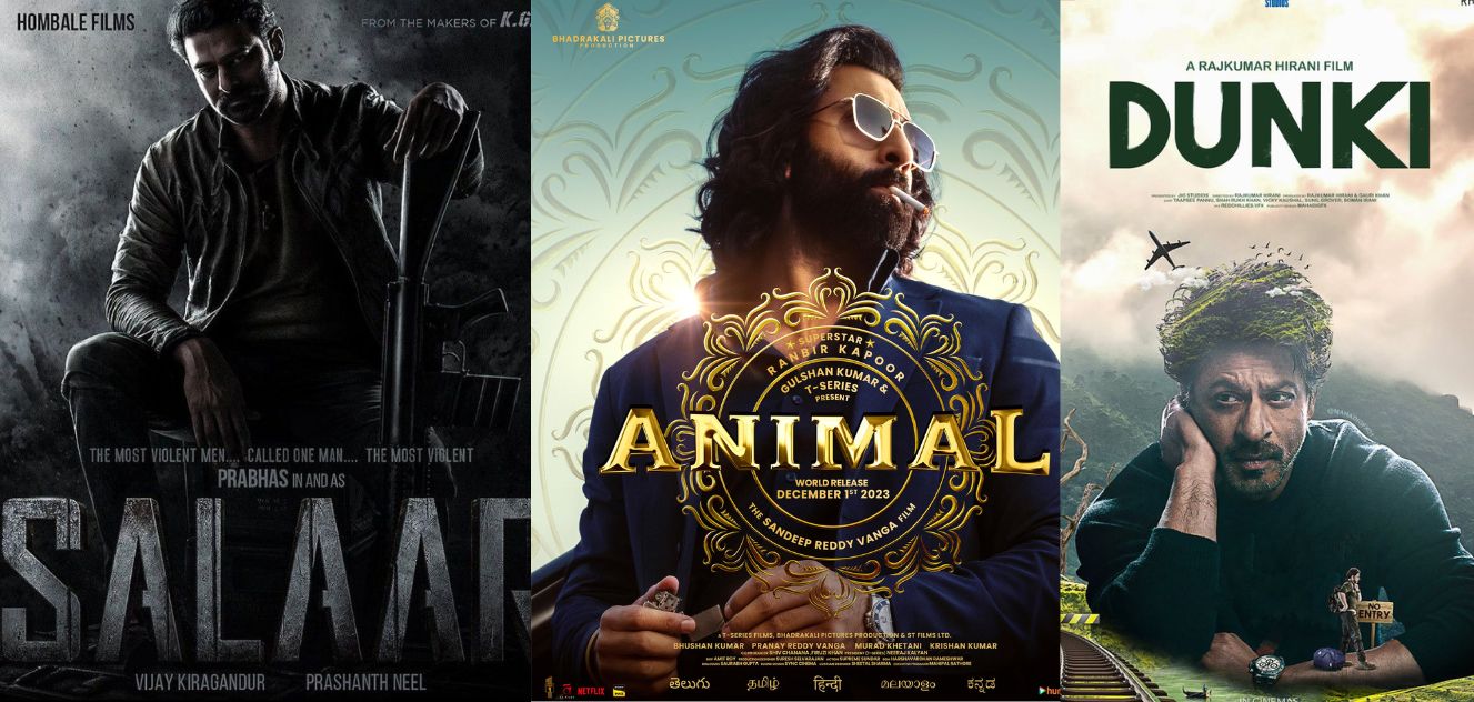 December Box Office Showdown: ‘Dunki,’ ‘Salaar,’ and ‘Animal’ Compete For The Spotlight