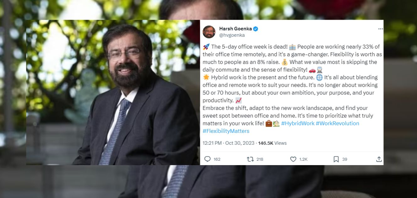 Redefining Work-Life: Harsh Goenka's Bold Stand Against the 70-Hour Workweek