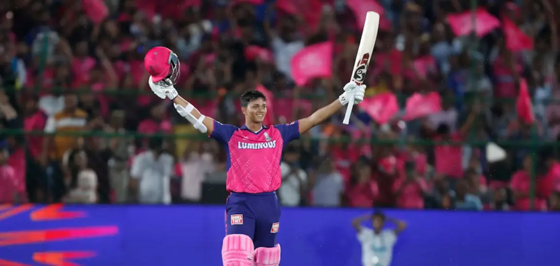 Yashasvi Jaiswal Back in Form: Hits Century for Rajasthan Royals, Beats Mumbai Indians