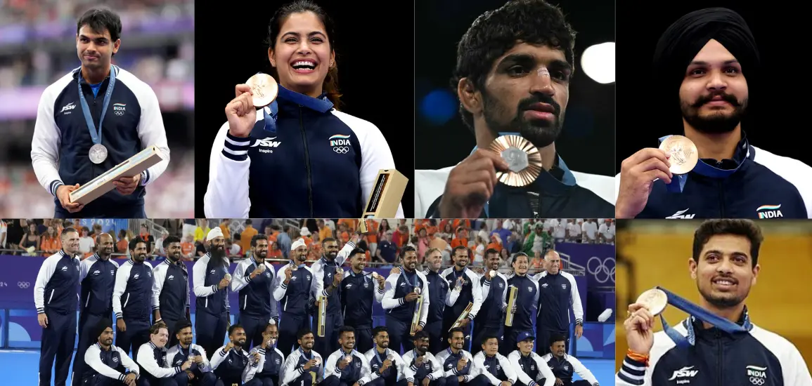 Olympics 2024 closing ceremony: India hauls six medals with no gold