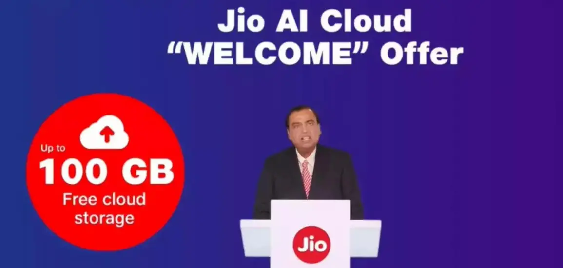 Reliance Jio Al-Cloud welcome offer: 100GB free cloud storage