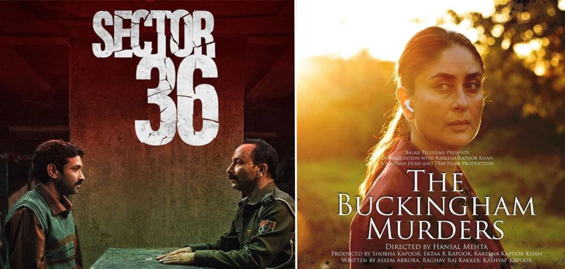 The Buckingham Murders, Sector 36, movie reviews, Both Kareena Kapoor Khan and Vikrant Massey shine in their films.