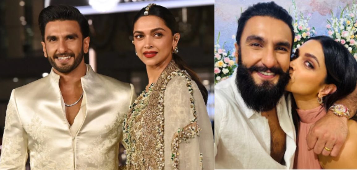 Ranveer and Deepika Introduce Daughter Dua to the Media.