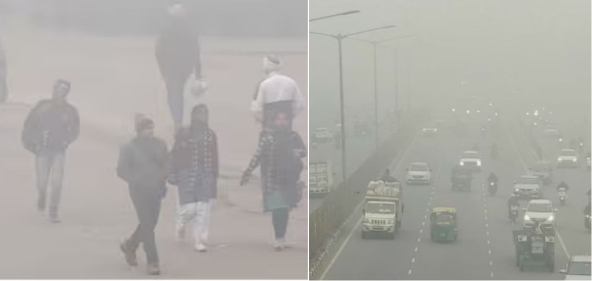 Delhi Weather: 200 flights delayed, trains stranded due to fog across North India.