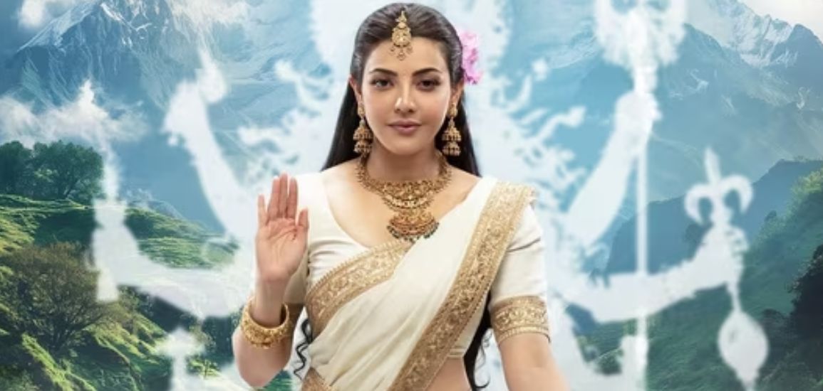 Kajal Aggarwal’s first look as Parvathi Devi, reveals the poster for the movie.