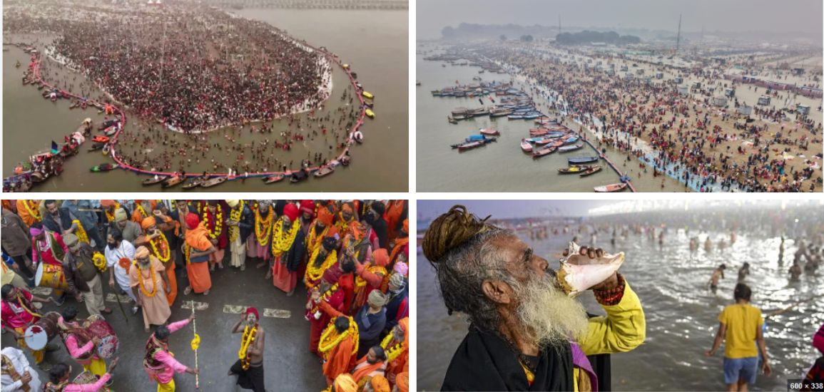 Mahakumbh Mela: More than 1 crore people took a holy dip in Triveni Sangam.