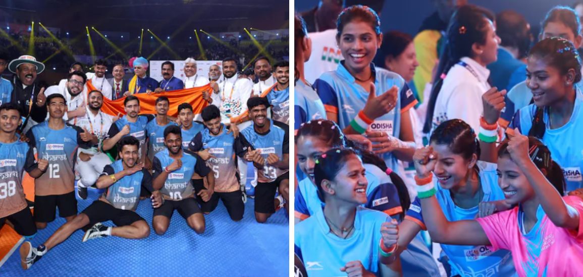 Kho Kho World Cup 2025: Indian Men’s and Women’s Team Becomes Champions.