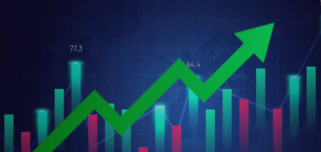 Sensex and Nifty go up ahead of the RBI's monetary policy decision.